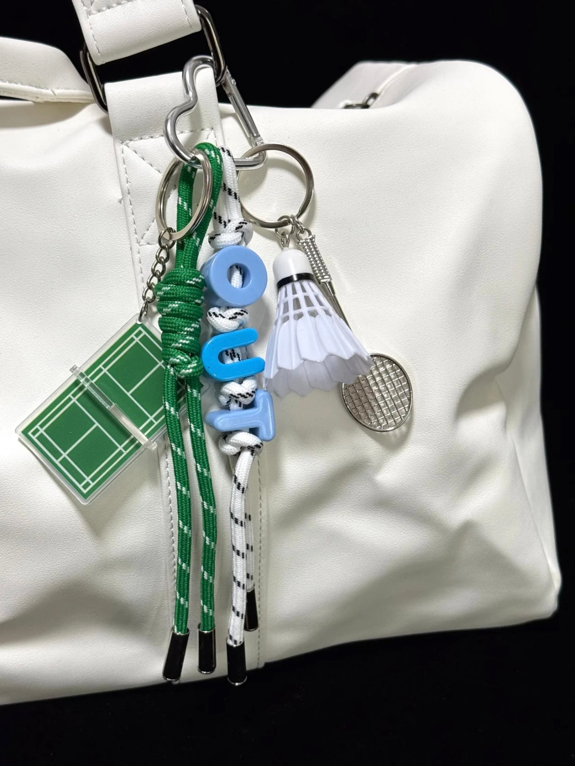 Tennis Court Bag Charm