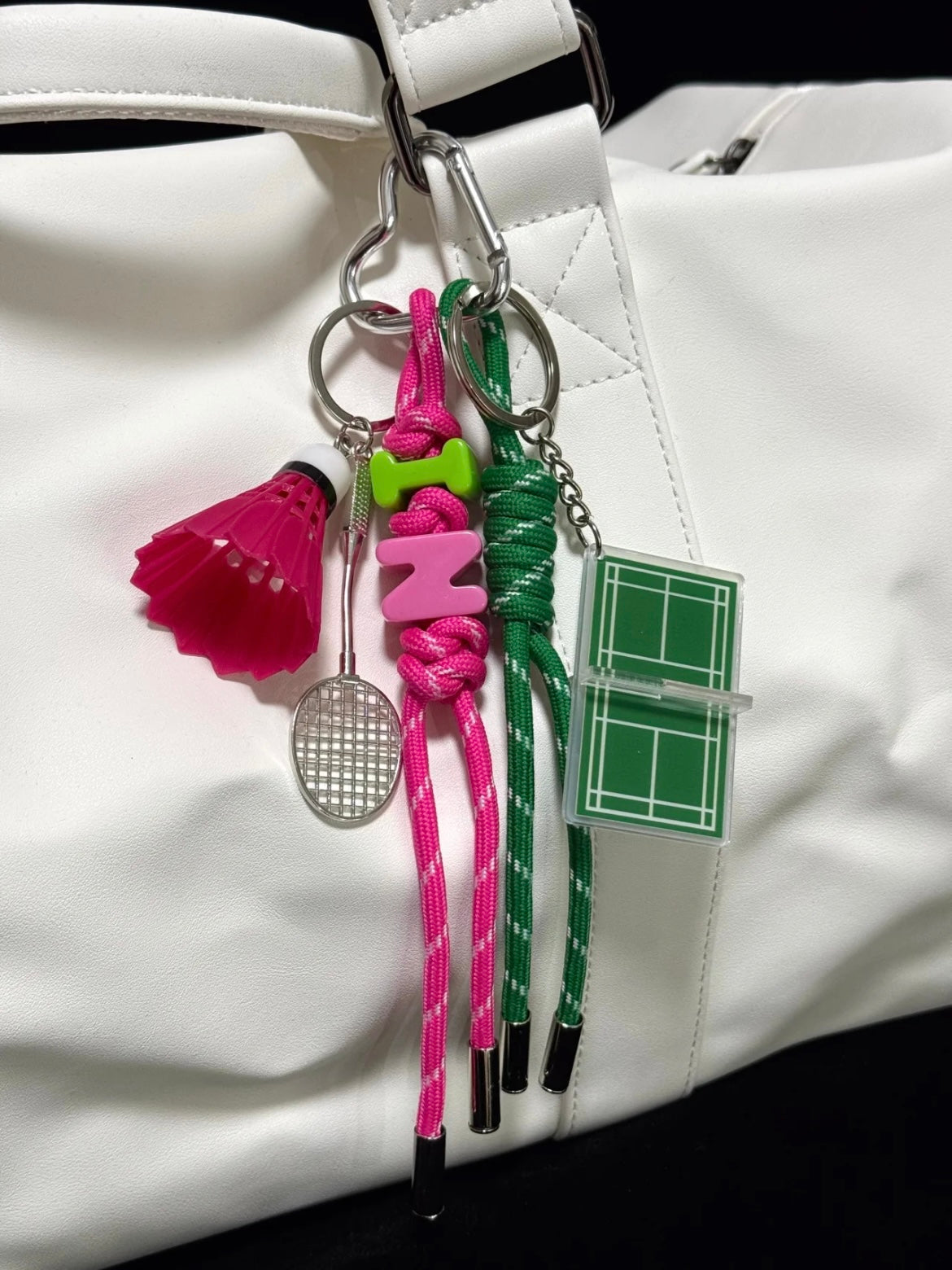 Tennis Court Bag Charm