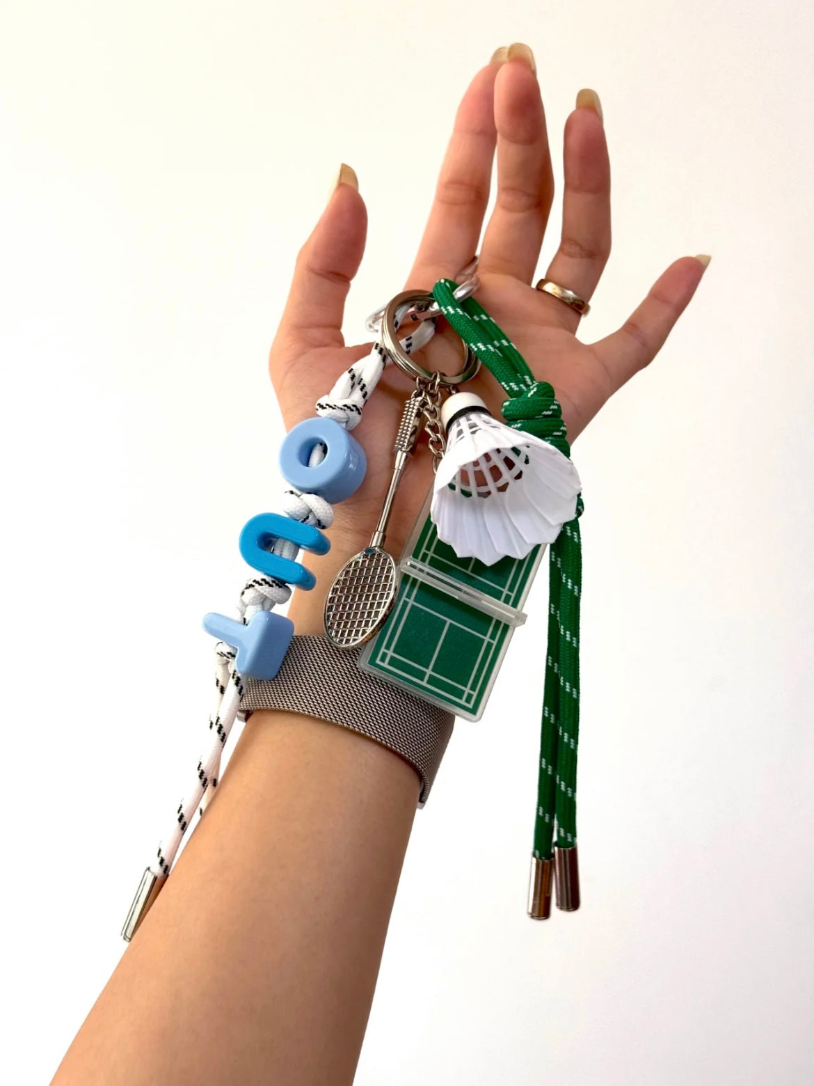 Tennis Court Bag Charm