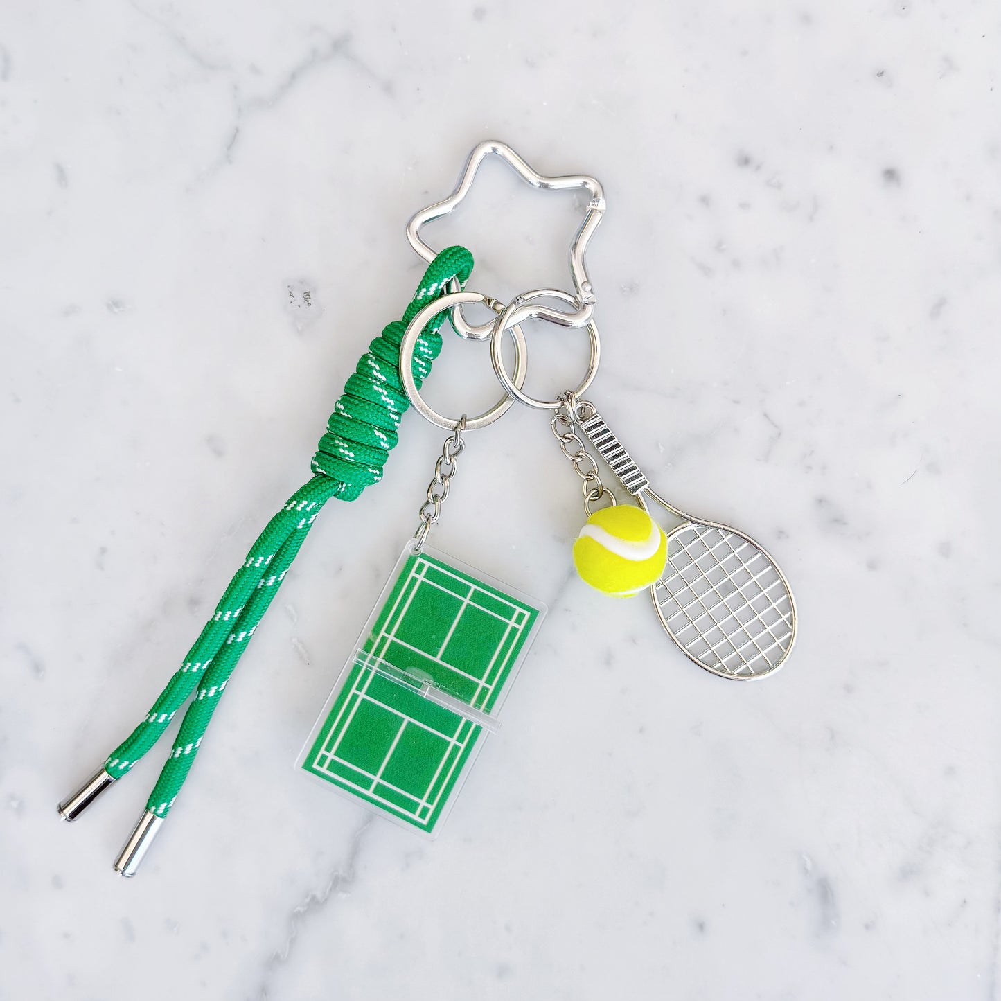 Tennis Court Bag Charm