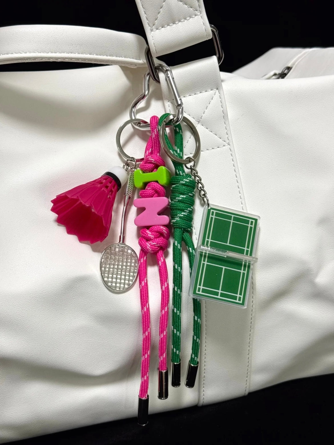 Tennis Court Bag Charm