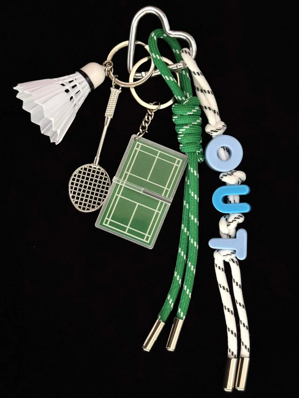 Tennis Court Bag Charm