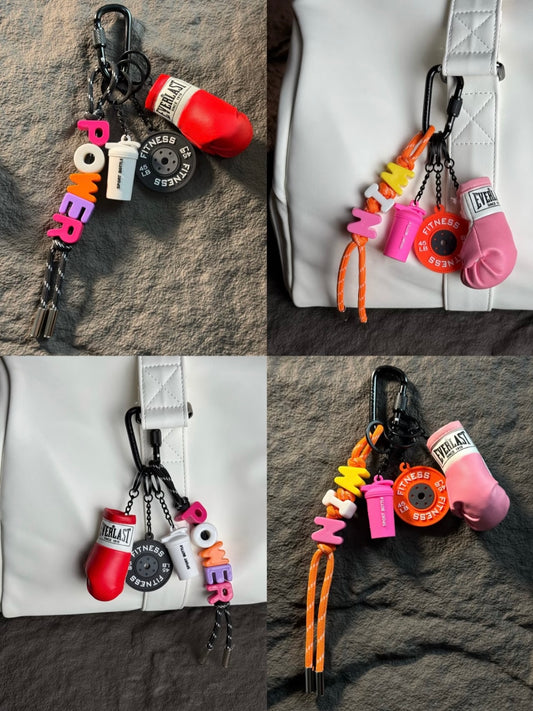 Boxing Glove Bag Charm