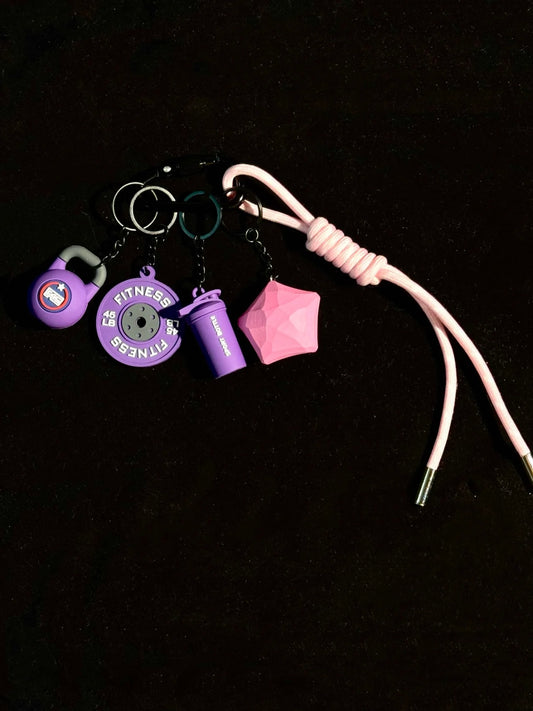 Lucky Star Fitness Bag Charm